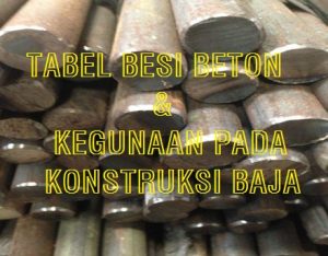 besi beton polos