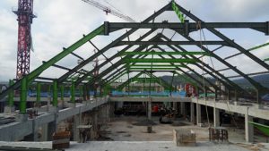 Contoh warna cat finishing rangka kuda-kuda baja