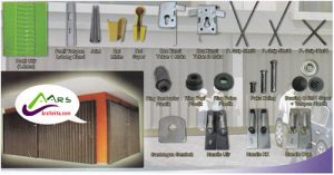Macam-macam komponen, dan bahan untuk membuat pintu folding gate